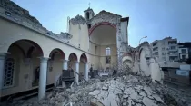 Iglesia destruida en Turquía. Crédito: Facebook del P. Antuan Ilgıt SJ