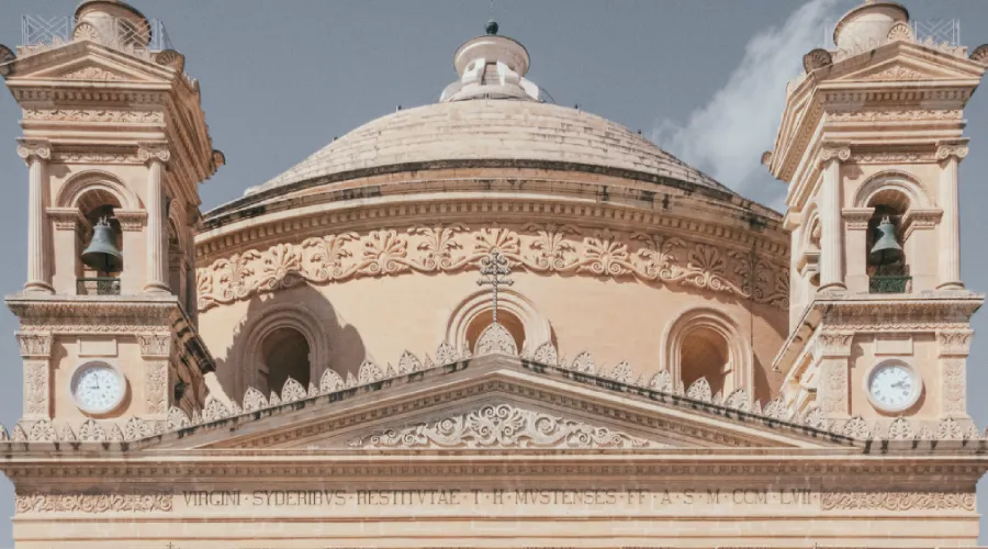 Iglesia de la Rotonda en Mosta, Malta. Crédito: Petar Avramoski en Unsplash?w=200&h=150