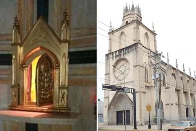Desconocidos irrumpen en iglesia para robar hostias consagradas