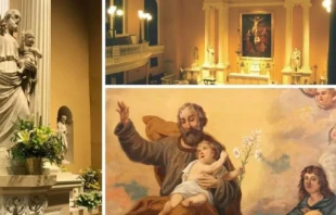 Old St. Josephu2019s Church (Antigua Iglesia de San Josu00e9). Cru00e9dito: Cortesu00eda de Old St. Josephu2019s Church a National Catholic Register (NCR). 