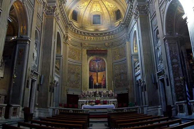 La iglesia de los españoles en Roma dedica oración a los nuevos Reyes de España