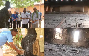 Imágenes sitio web de la Iglesia Católica en Níger 