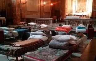 El interior de la iglesia de San Calixto. Foto: L'Osservatore Romano 