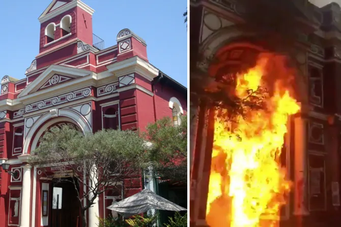 Iglesia que custodia astillas de la Cruz de Jesús en Chile sufre incendio