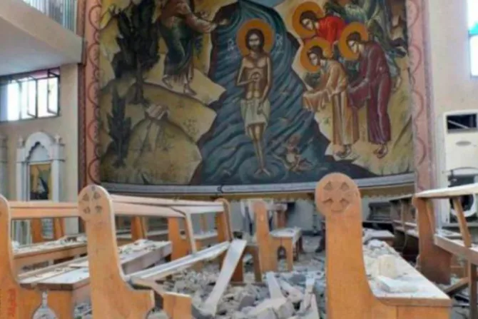ISIS abandona villas cristianas del noreste de Siria y deja iglesias devastadas