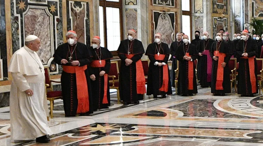Papa con Iglesias Orientales. Foto: Vatican Media