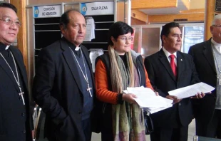 Igesias Cristianas presentan documento contra ideologu00eda de gu00e9nero / Foto: Arzobispado de Sucre 