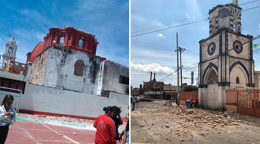 Terremoto en México: 30 iglesias de Puebla fueron dañadas