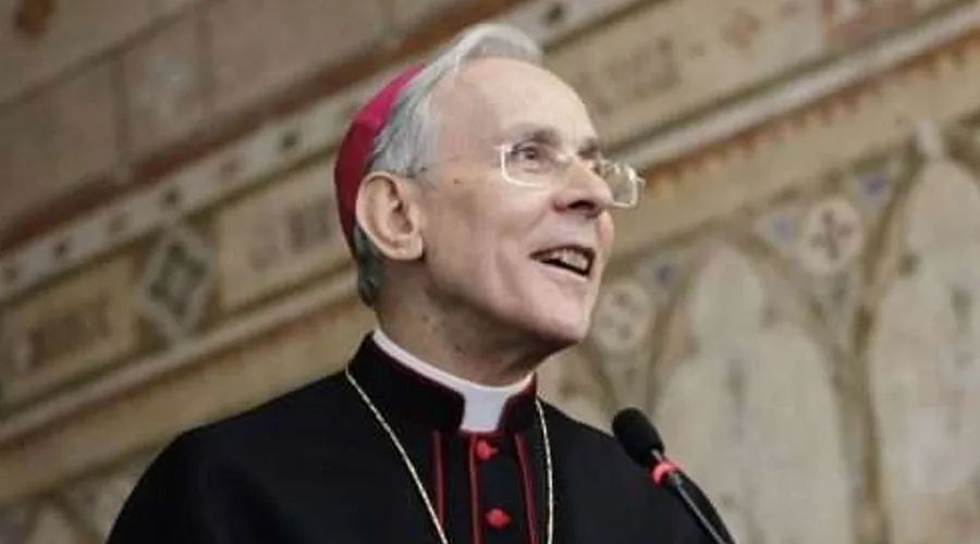 Mons. Ignazio Sanna. Crédito: Arquidiócesis de Oristano