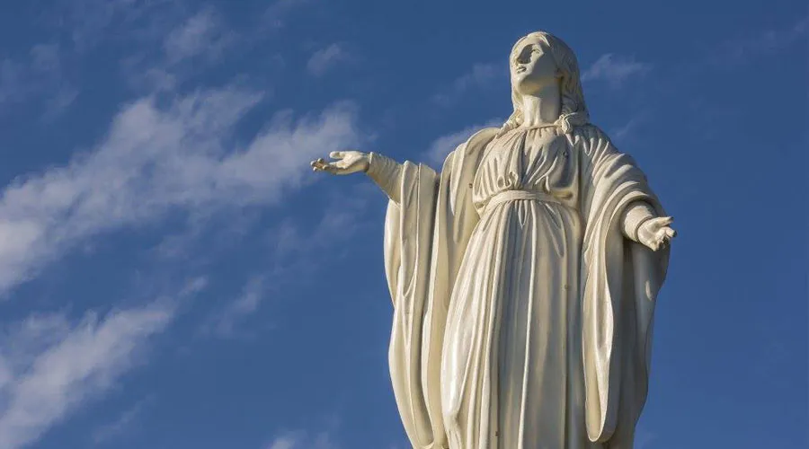 Restituyen imagen de la Virgen que había sido retirada de universidad argentina