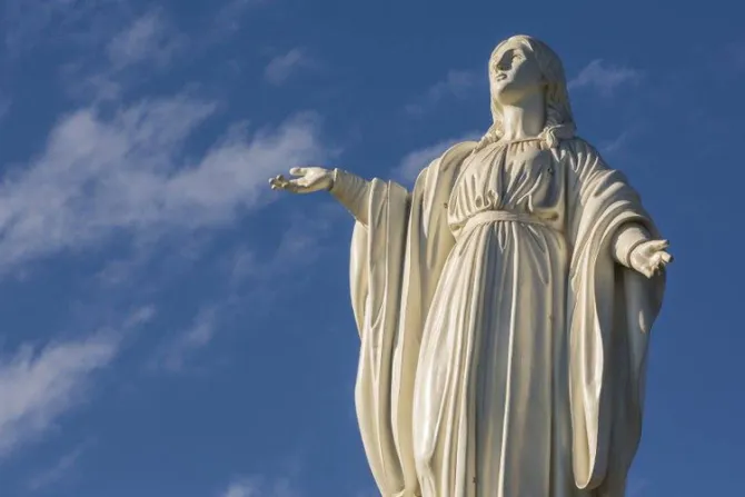 Restituyen imagen de la Virgen que había sido retirada de universidad argentina