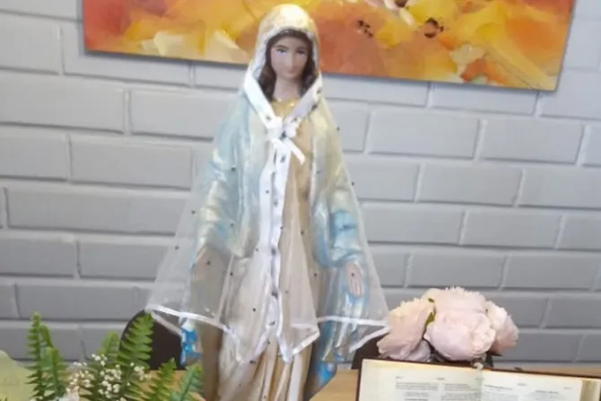 Imagen de la Virgen María peregrina desde hace dos años en hogares de Chile