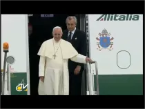 Papa Francisco llega a Brasil