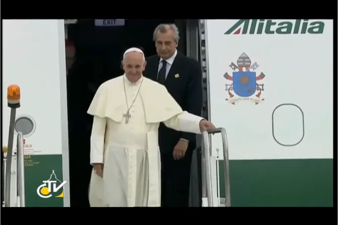 VIDEO: El Papa ya está en Río para participar en la JMJ 2013