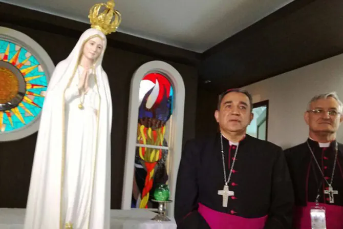 VIDEO Y FOTOS: Arzobispo de Panamá encomienda JMJ 2019 a la Virgen de Fátima