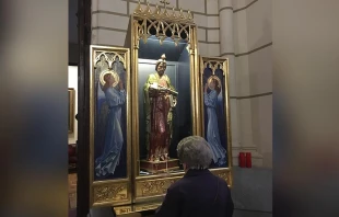 Imagen San Judas Tadeo Iglesia de la Santa Cruz de Madrid / Foto: Blanca Ruiz (ACI Prensa) 