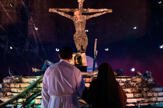 Arquidiócesis lanza campaña para restaurar imagen de Cristo dañada en atentado