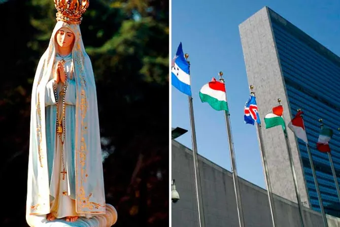 La Virgen de Fátima visitará la sede de la ONU en Nueva York