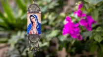 La imagen de la Virgen que obsequiará Mons. Gomez a las familias de la Arquidiócesis de Los Ángeles / Foto: Instagram Archbishop Gomez