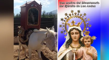Virgen del Carmen une a fieles de Argentina y Chile a 200 años del cruce de Los Andes
