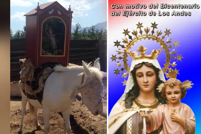 Virgen del Carmen une a fieles de Argentina y Chile a 200 años del cruce de Los Andes
