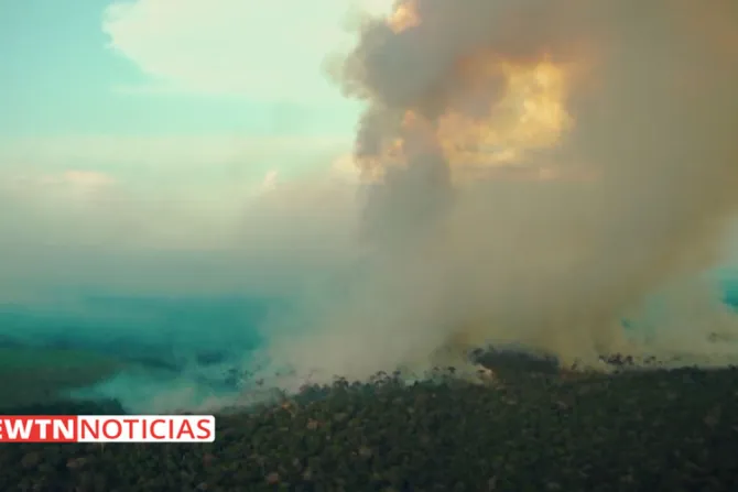 Arzobispo convoca jornada de oración por incendios en la Amazonía