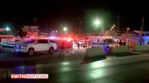 Incendio en la Estancia Provincial de Cd. Juárez. Crédito: Captura de video (EWTN Noticias)