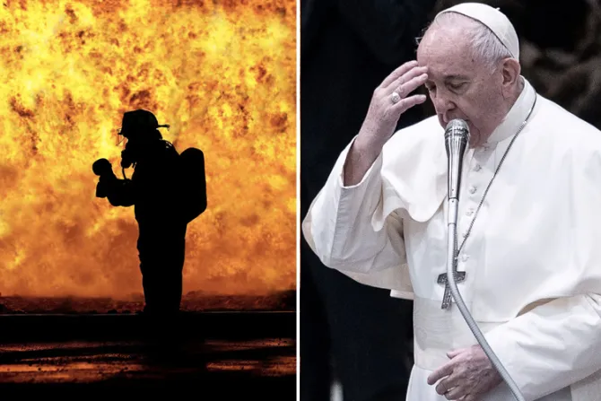 Papa Francisco reza por víctimas de incendio en hospital de Irak