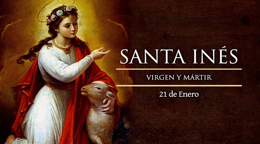 Hoy es la fiesta de Santa Inés, patrona de las jóvenes, las novias y la pureza