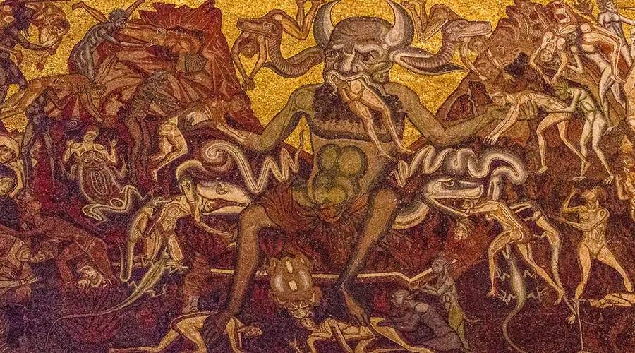Infierno - Fragmento de la pintura ubicada en el baptisterio de San Juan (Firenze - Italia) / Foto: Flickr de Albert (CC-BY-NC-ND-2.0)?w=200&h=150