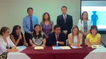 La conferencia de prensa de Peruanos por la Igualdad. Foto: difusión