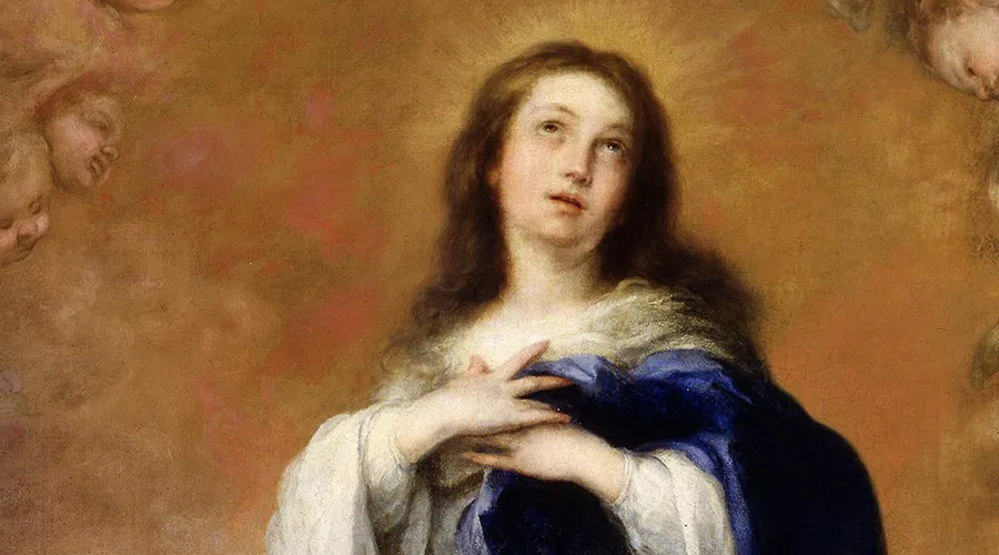Imagen del cuadro original de la Inmaculada de Murillo. Crédito: Wikipedia?w=200&h=150