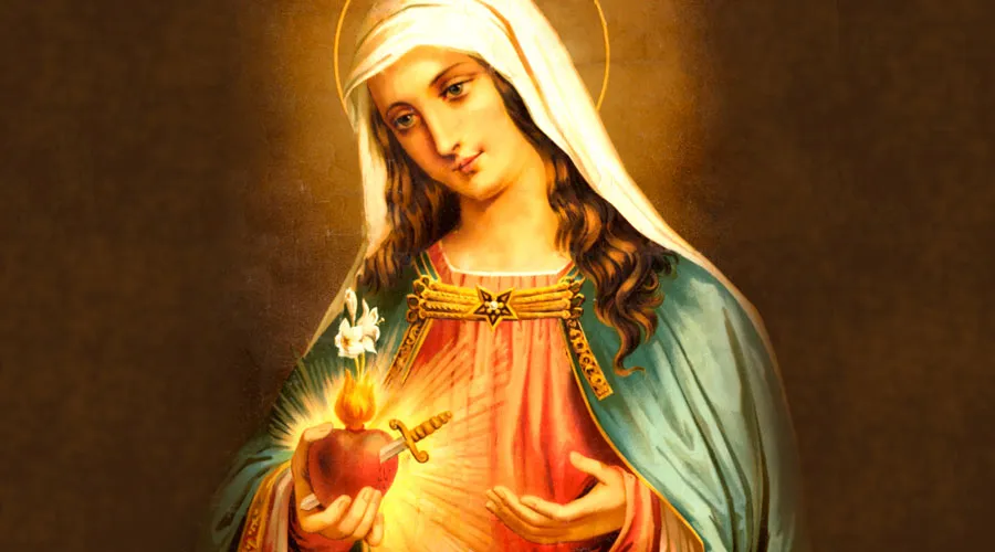 Inmaculado Corazón de María (Imagen referencial)