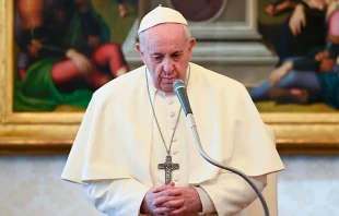 Papa Francisco / Cru00e9dito: Daniel Ibau00f1ez - ACI Prensa 