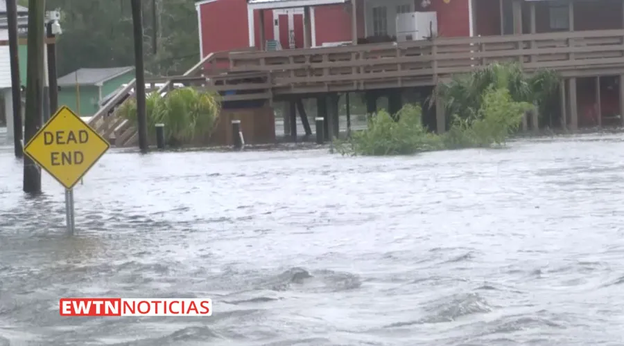 Inundaciones en EEUU a causa del Huracán Ida. Crédito: EWTN Noticias
