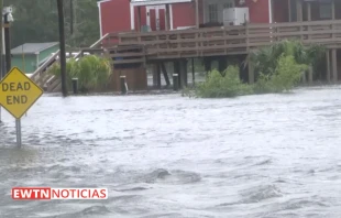 Inundaciones en EEUU a causa del Huracu00e1n Ida. Cru00e9dito: EWTN Noticias 