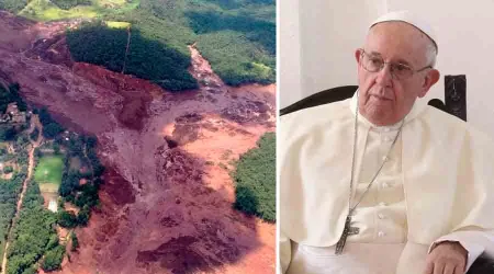 Papa Francisco manifestó su pésame por las víctimas de Brasil