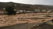 Inundaciones en Conchi Viejo (Chile). Crédito: Caritas Calama