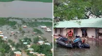 Inundaciones Noreste Argentina / Gentileza: Obispado Castrense de Argentina