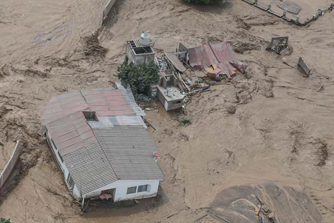 El Papa Francisco reza por las víctimas de las inundaciones en Perú