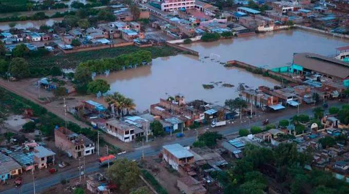 Inundaciones causadas por el fenómeno de El Niño / Foto: Facebook Agencia Andina?w=200&h=150