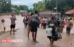 Inundaciones en Timor Oriental e Indonesia. Cru00e9ditos: EWTN Noticias 