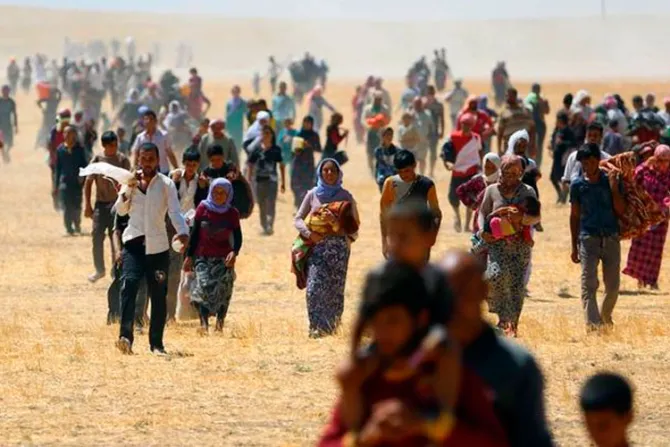 Cristianos y musulmanes marchan juntos en Semana Santa por la paz en Irak