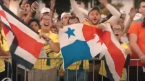 Captura de video de versión oficial latinoamericana del Himno de la JMJ Lisboa 2023.