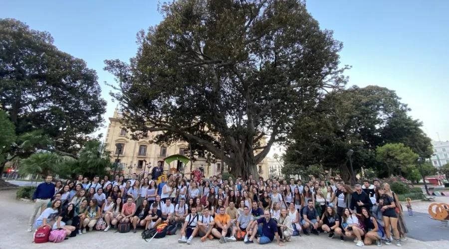 Peregrinos de la Universidad Católica de Valencia participan en la Jornada Mundial de la Juventud en Lisboa. Crédito: UCV.?w=200&h=150