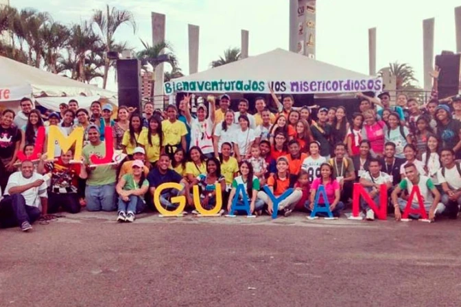Estos jóvenes celebran una JMJ con sabor venezolano