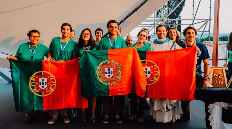 Jovenes católicos portugueses se preparan para la JMJ 2023. Crédito: Fundación Jornada Mundial de la Juventud (JMJ) Lisboa 2023