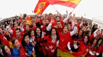 Ju00f3venes espau00f1oles en la JMJ Madrid 2011 / Foto: L'Osservatore Romano