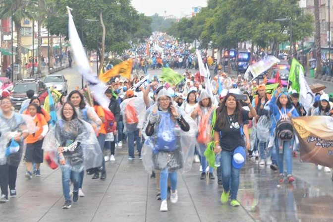 Miles participaron en la primera Jornada Nacional de la Juventud de México [FOTOS]