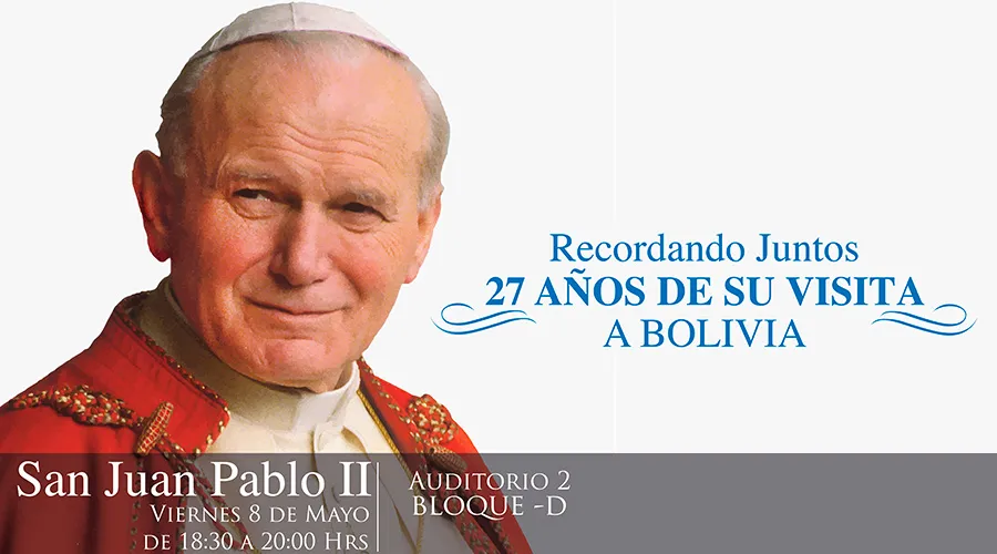 San Juan Pablo II visita a Bolivia. Foto: Arzobispado de La Paz?w=200&h=150